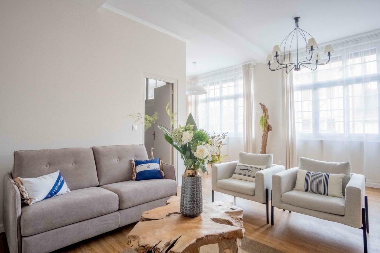 Elegant Appartement En Plein Coeur De Cabourg - Les Locations De Proust 외부 사진